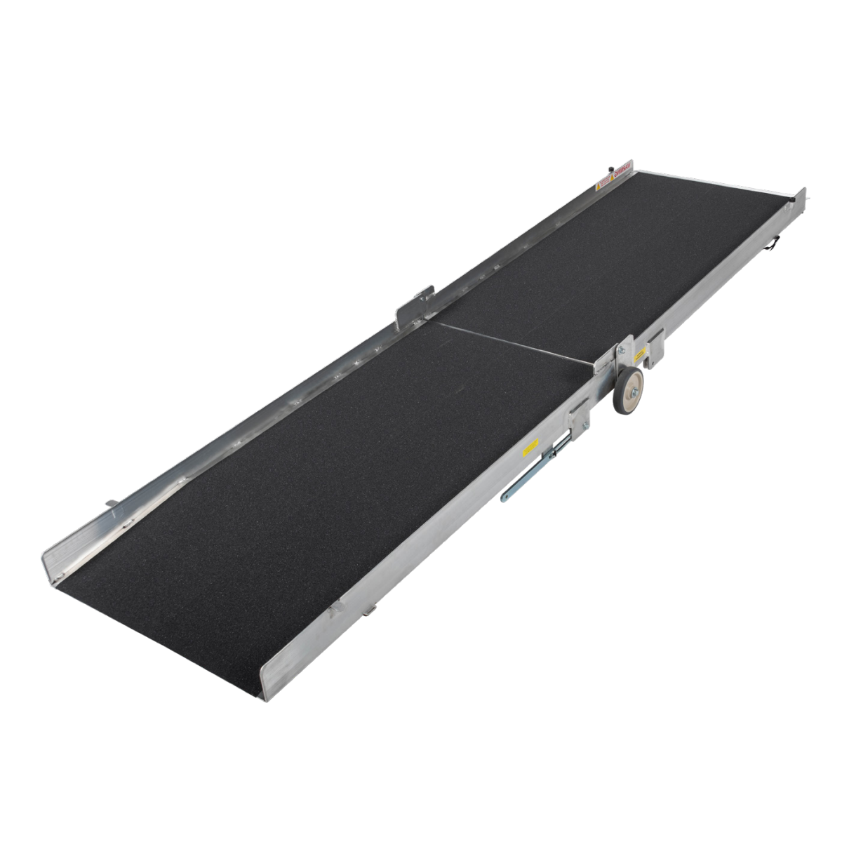 PVI Wheel-A-Bout Aluminum Wheelchair Ramp with Portable Wheels