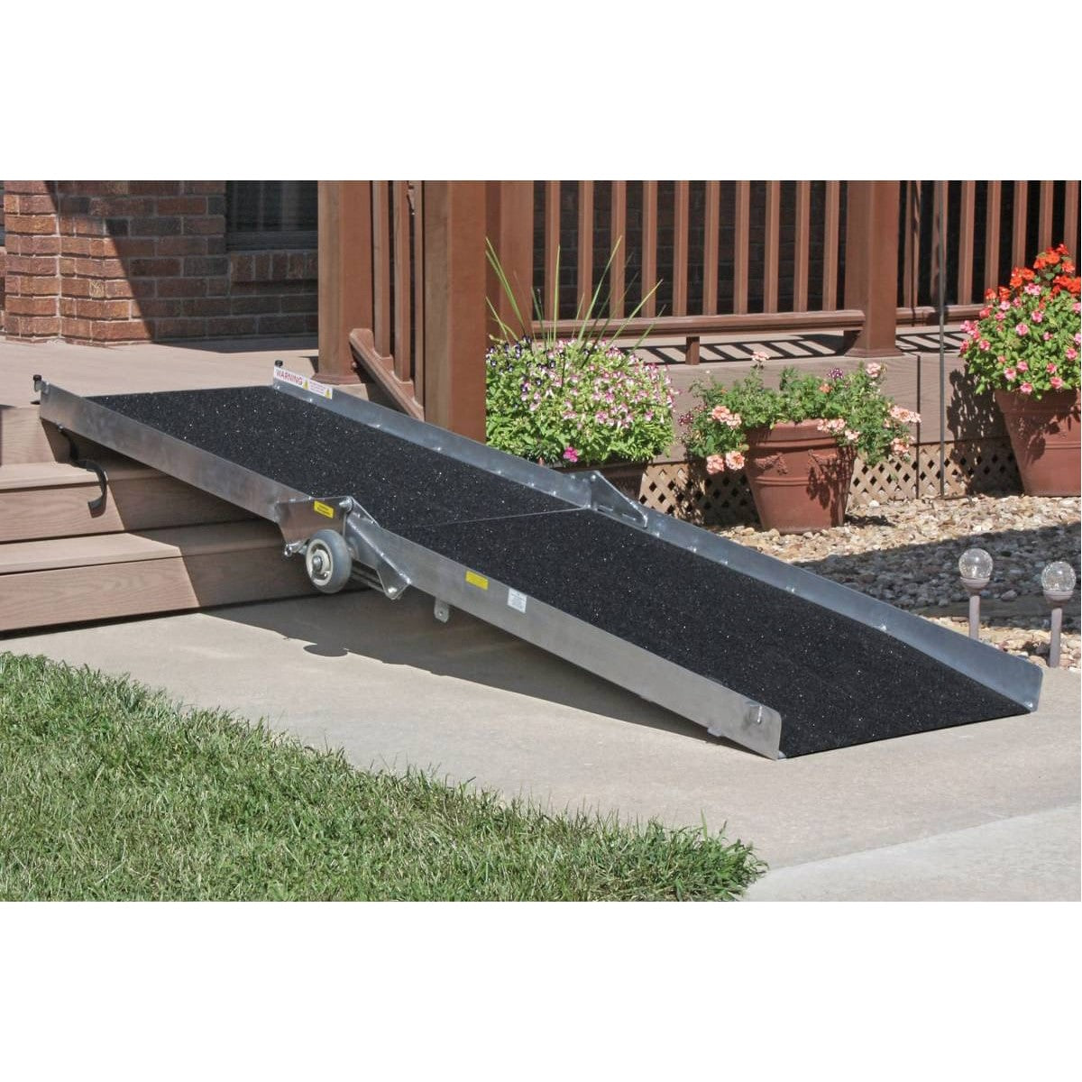 Wheel-a-Bout Aluminum Ramp with Wheels 10 - 600 lbs number WAB1030