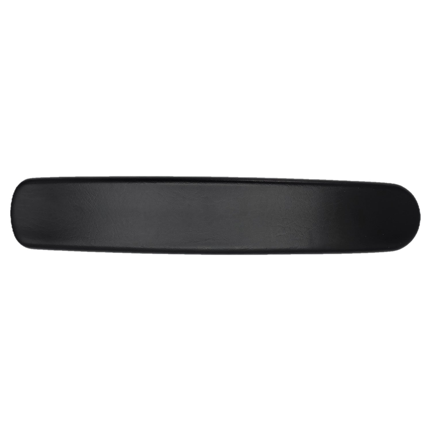 Top view of The Pride Armrest Pad for Jazzy and Baja Wheelchairs (14 Inch) showing contoured black foam padding for added comfort. MEC1803050