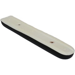 Bottom view of the Pride Full Length Co-Molded Vinyl Armrest Pad for Jazzy Power Chairs (14 Inch)