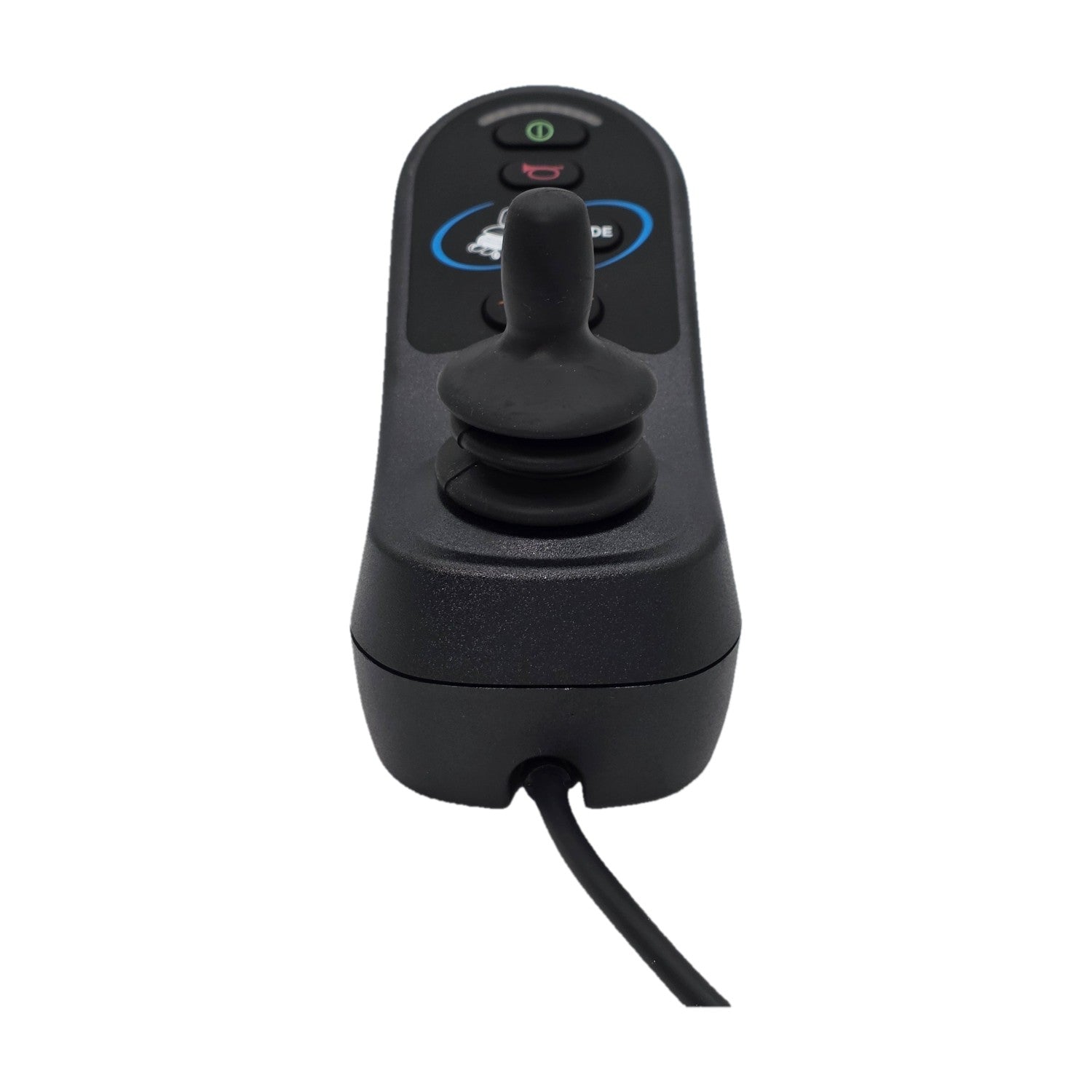 Back view of the Replacement R-Net Joystick Remote for Power Wheelchairs (PG Drives D51122) showing PG drives technology D51122.04