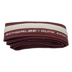 Schwalbe Dunk King pneumatic wheelchair tire with smooth 2Grip sidewalls HS612 