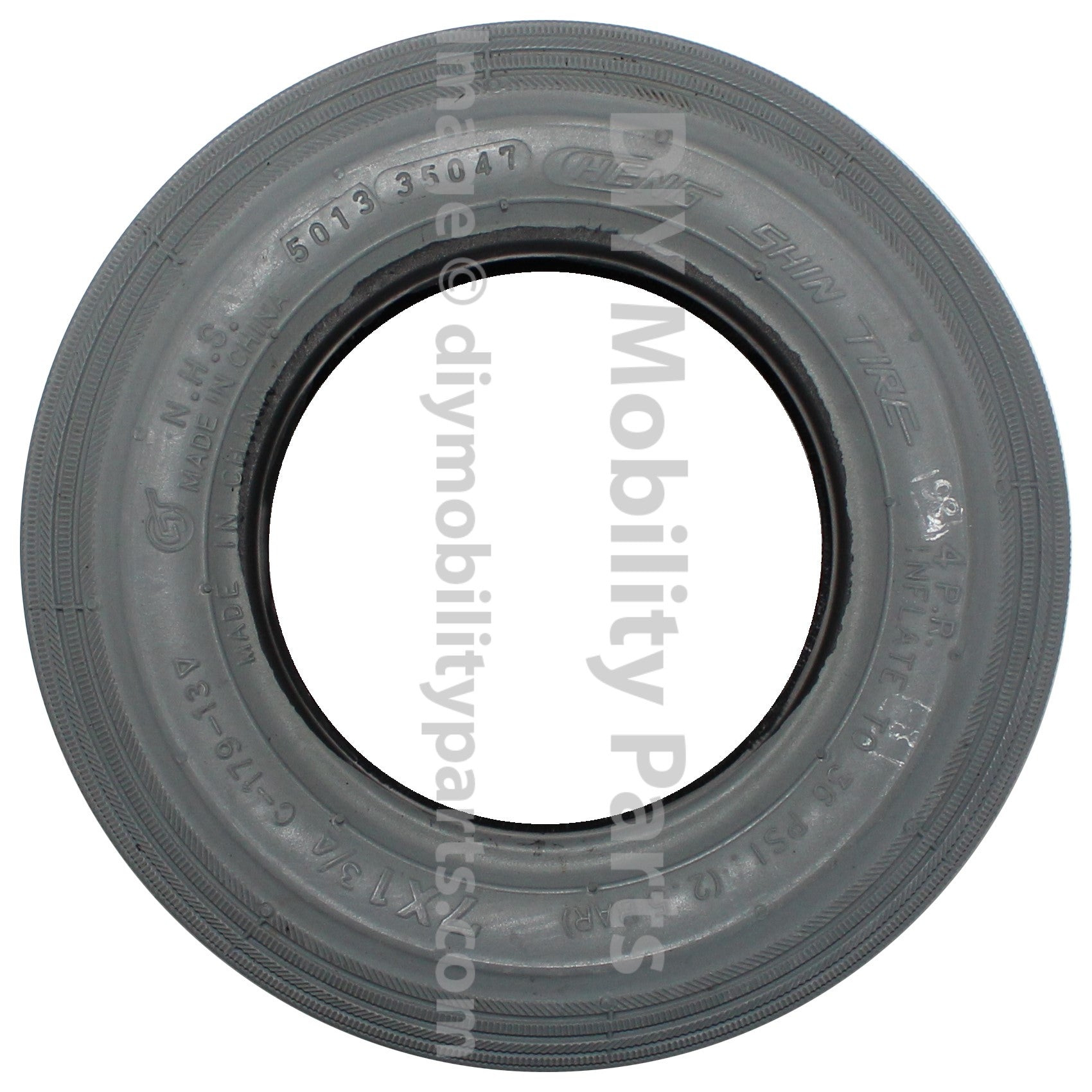 7 x 1 3/4 in. Multi Rib Wheelchair / Scooter Tire