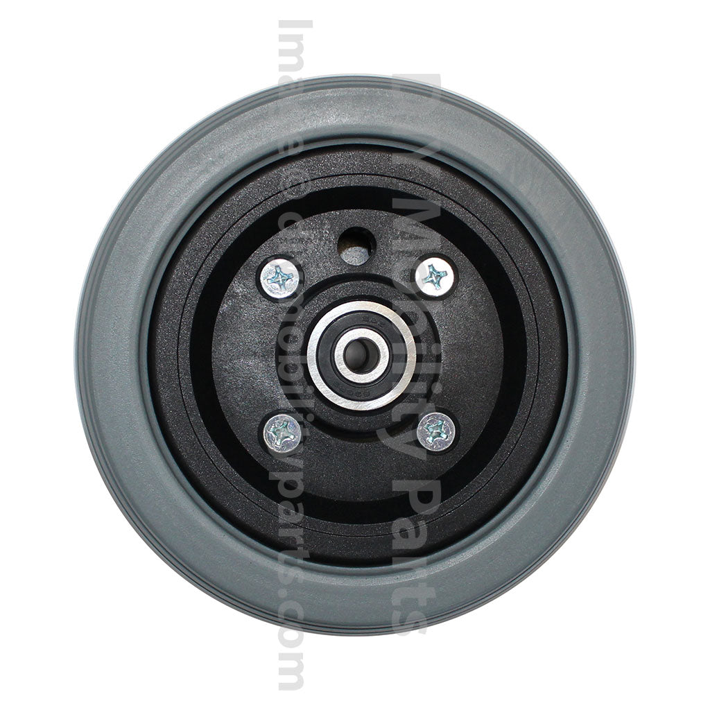 6 x 2 in. Flat Free Replacement Wheelchair Caster Wheel