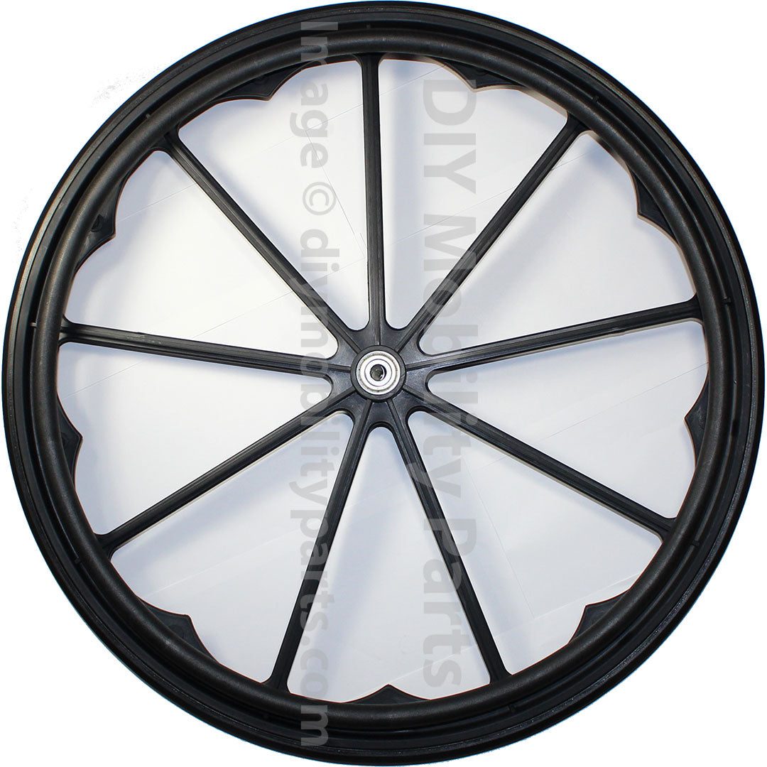 24 in. 9 Spoke Mag Wheel with 2 3/16 in. Hub and Tire