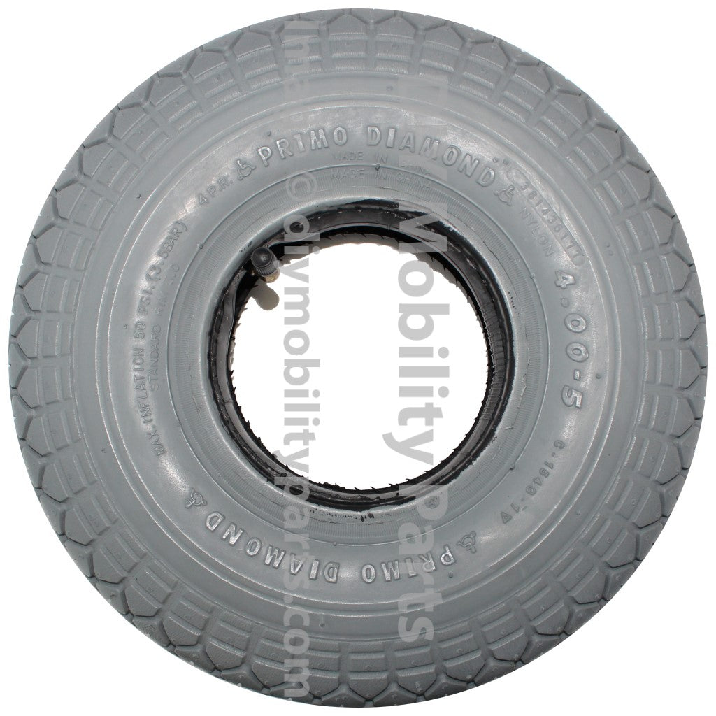 13 x 4 in. (4.00-5) Primo Diamond Wheelchair / Scooter Tire