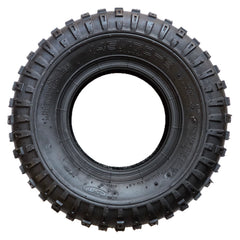 Replacement 145/70-6 Knobby Offroad Tube Type Wheelchair / Scooter Tire, commonly used on many off-road style power wheelchairs, including the Magic Mobility Extreme X8, Frontier V6 and XT4, as well as select models from Sunrise Medical, Magic Mobility Magic 360 MWD, Magic Mobility XT4, Pride Mobility Quantum Outback, and Viking 4x4.