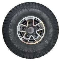 The 15x6.00-6 Wheel Assembly For Baja Wrangler 2 Mobility Scooter fits the front or rear tires KF-932-02 4-ply tire