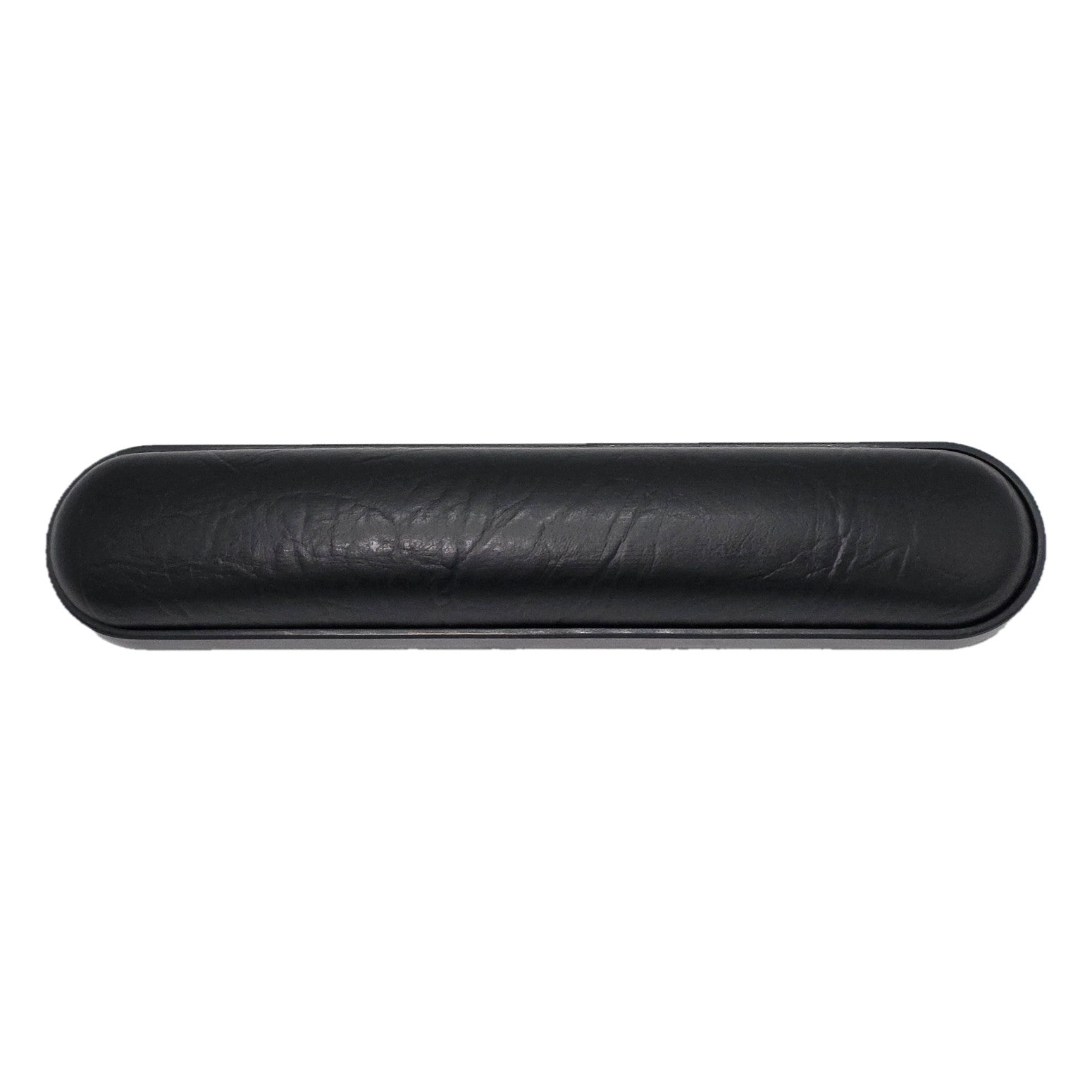 Top view of the Wheelchair Armrest Pad in Vinyl - Desk Length Deluxe showing premium grade for durability and longer life. 10 inch length