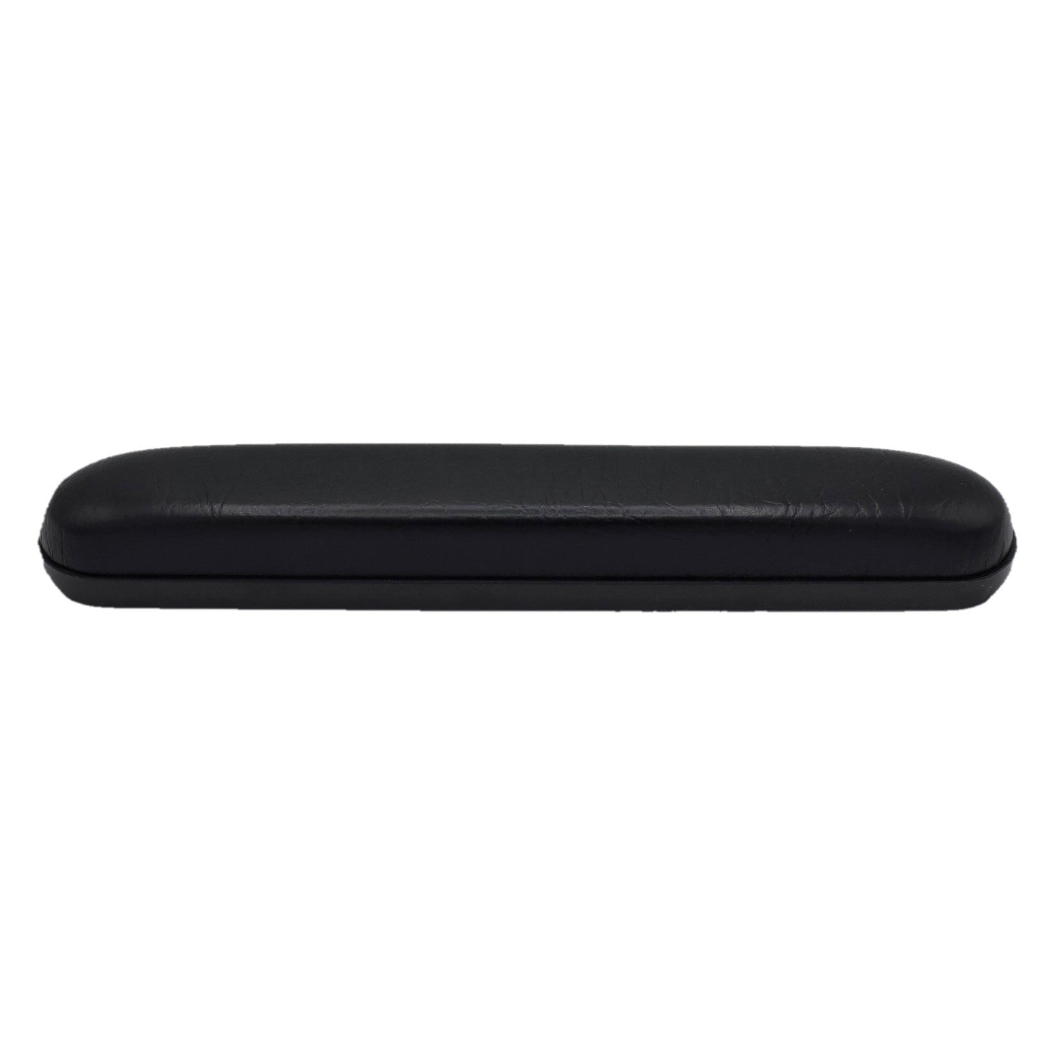 Wheelchair Armrest Pad in Vinyl - Full Length Deluxe (14 inch) - Number AR051 showing side view of black pad