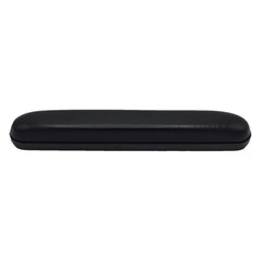 Wheelchair Armrest Pad in Vinyl - Full Length Deluxe (14 inch) - Number AR051 showing side view of black pad