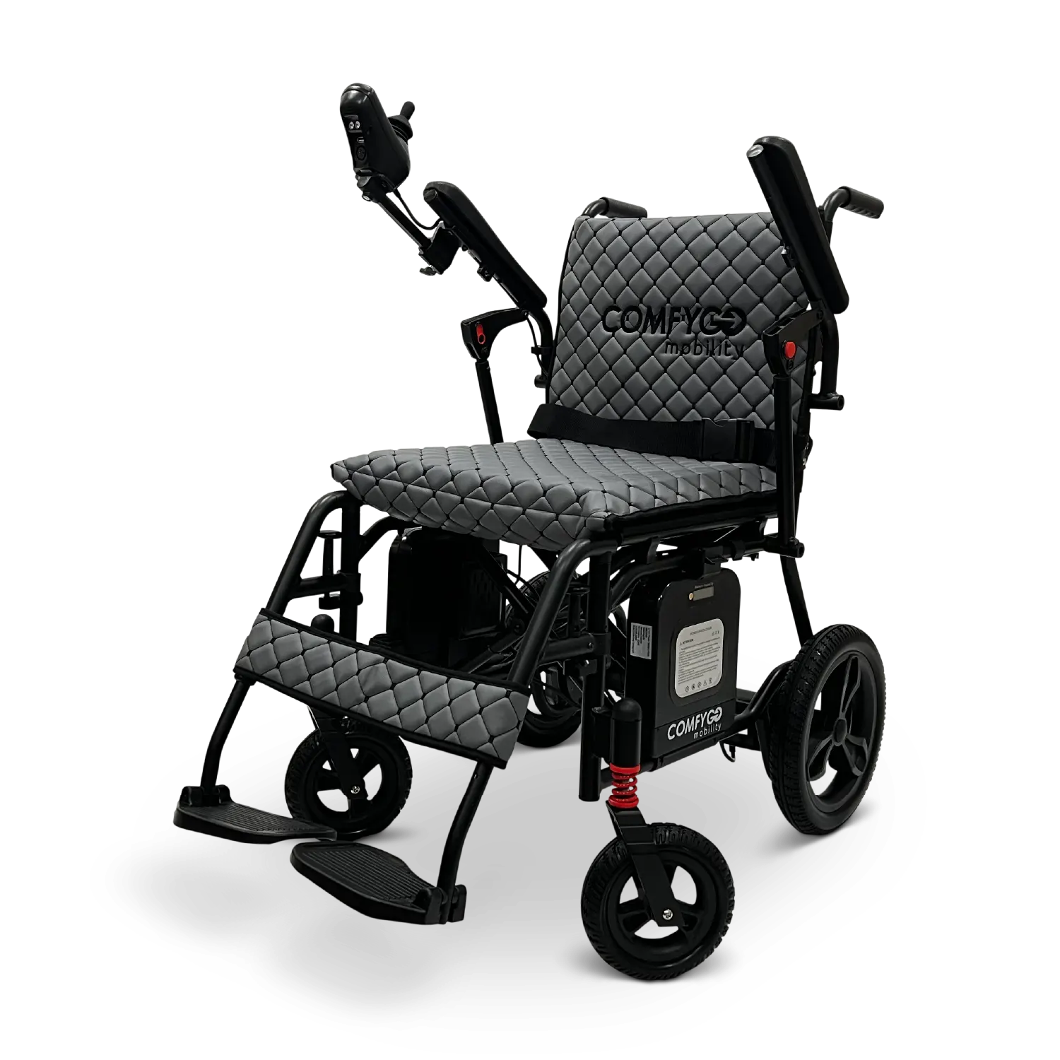X-7 ComfyGO Lightweight Foldable Electric Wheelchair for Travel