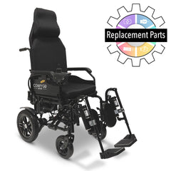 Replacement parts for the ComfyGo X-9 Electric Wheelchair at DIY Mobility Parts