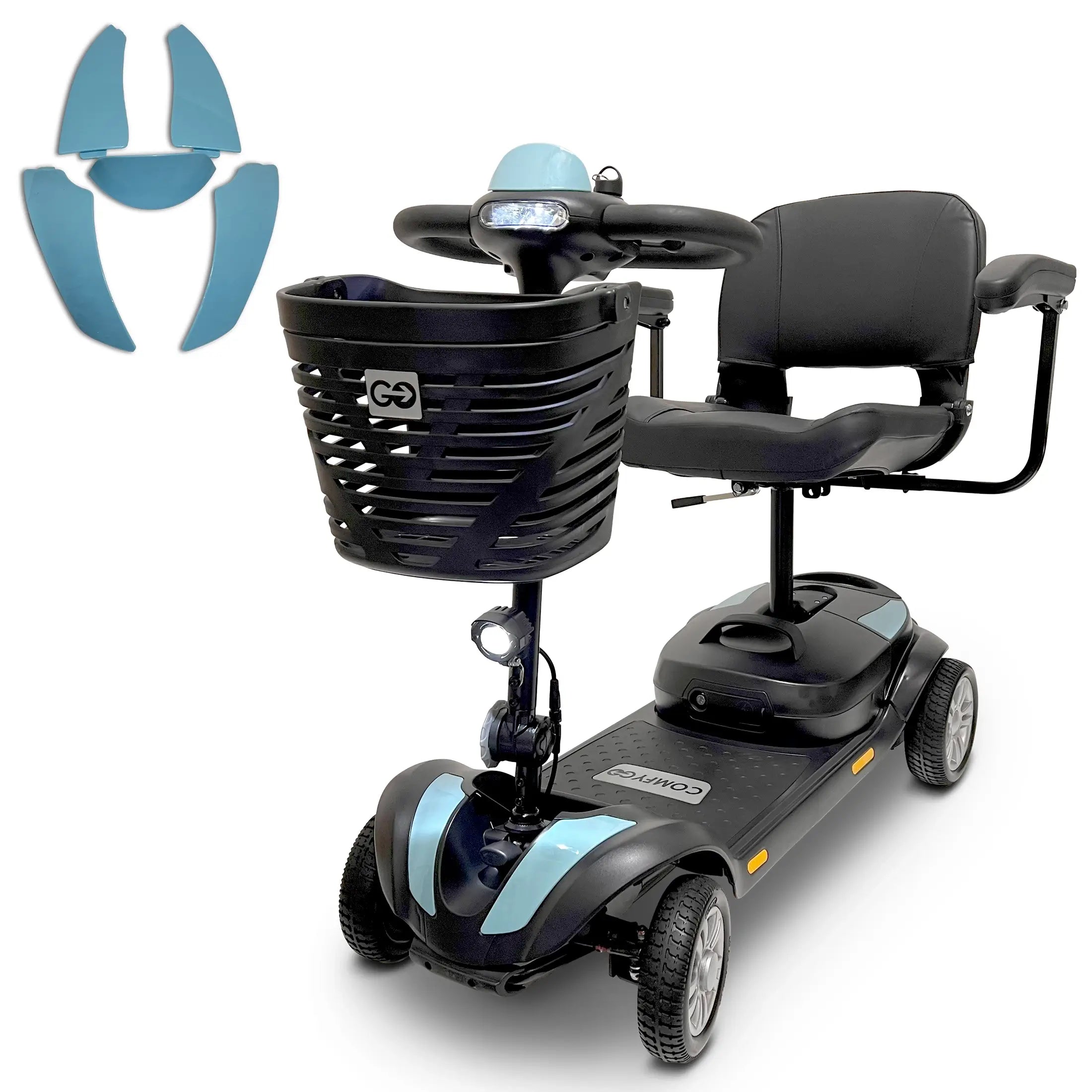 Z-4 Mobility Scooter Replacement Parts - ComfyGo