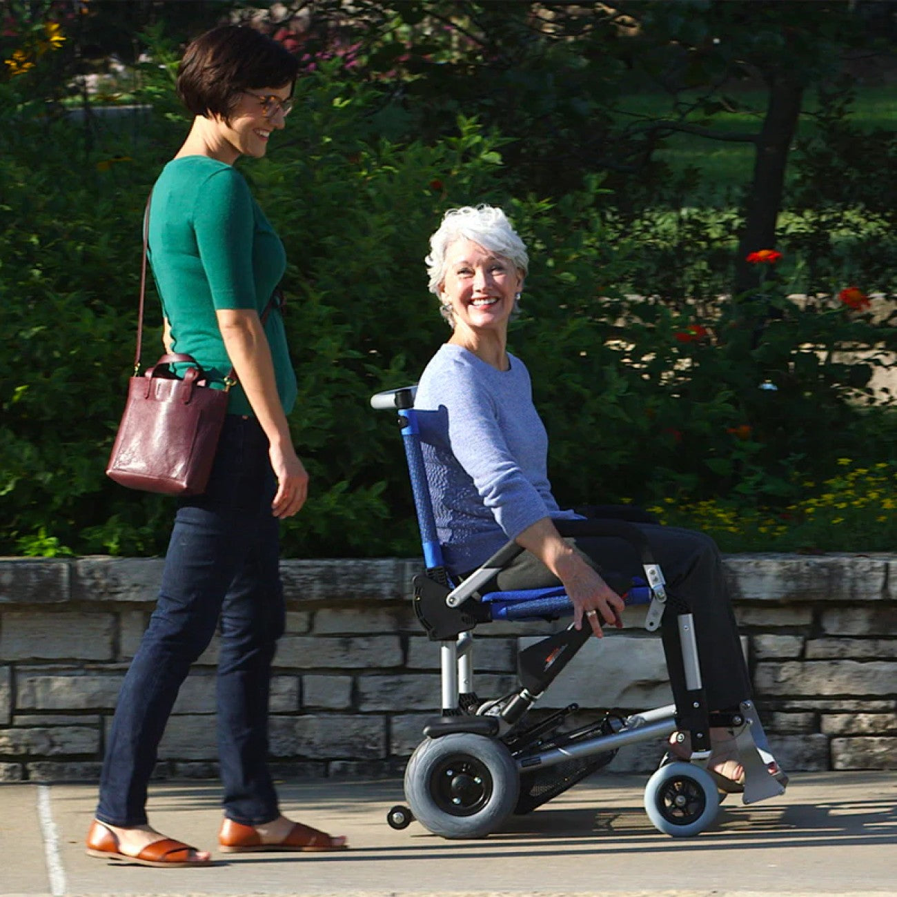 Experience unmatched freedom with the portable lightweight Zinger Electric Folding Power Chair by Journey Health. 