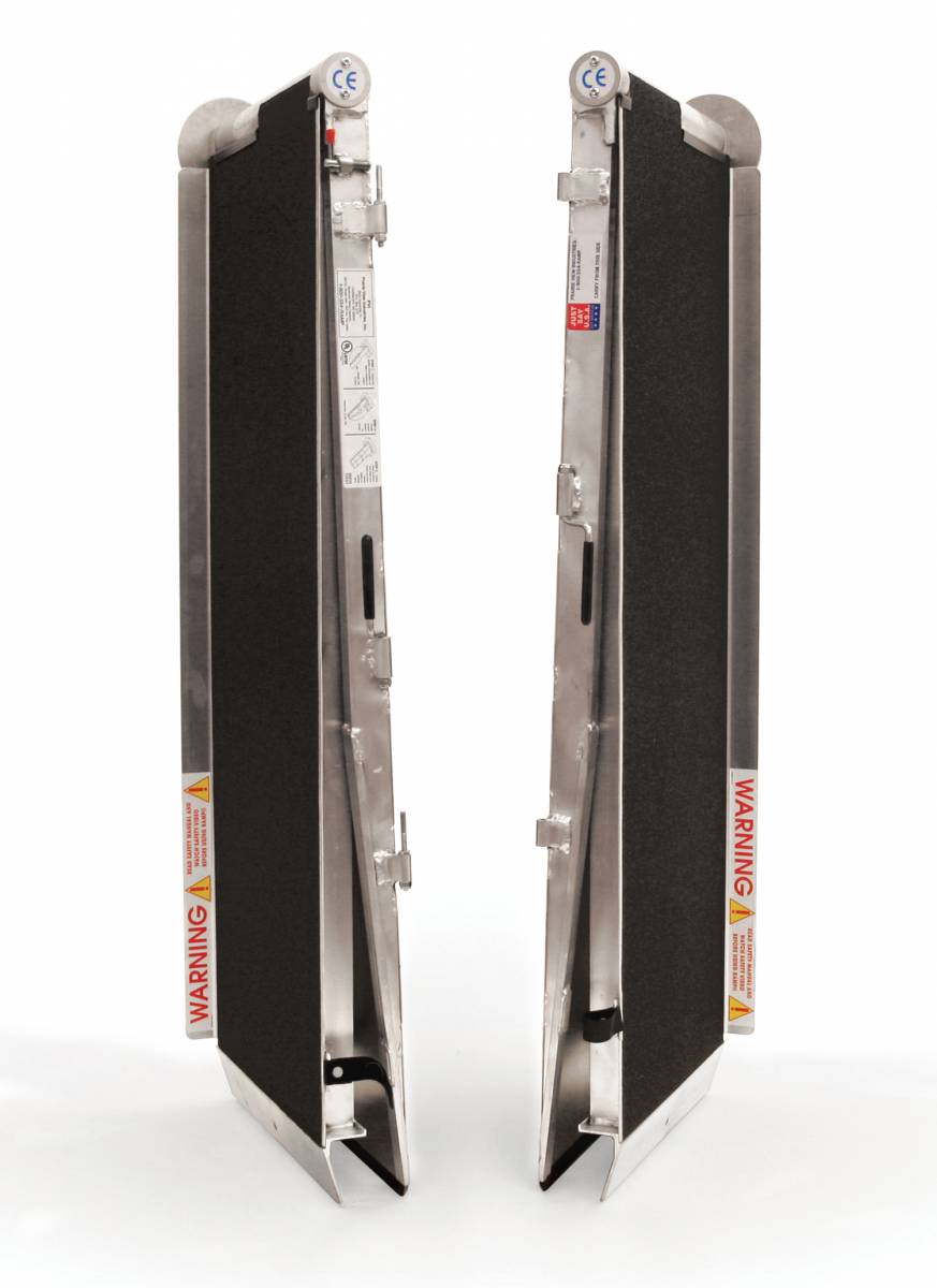 PVI Folding Aluminum Bariatric Wheelchair/Scooter Ramp 36 in. Wide