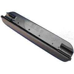 Replacement Wheelchair Armrest Pad / Waterfall Full Length in Vinyl (14 inch) showing mounting holes